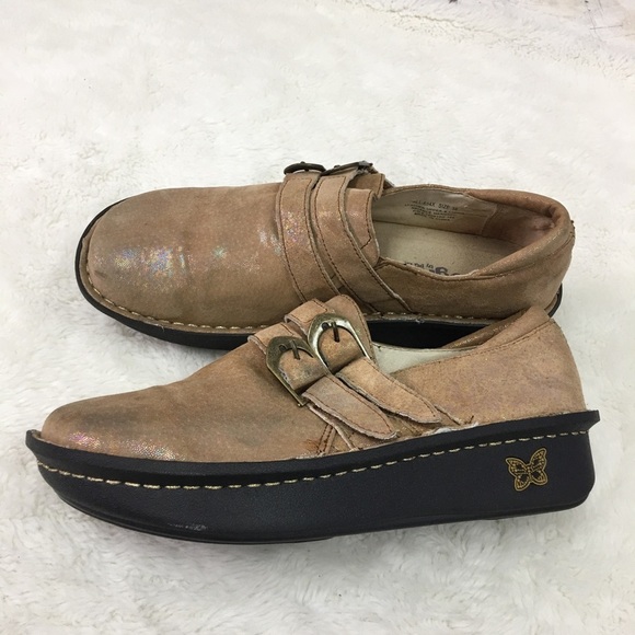 Alegria Alli Dessert Essence Clogs Shoes Size 38 - Picture 2 of 11